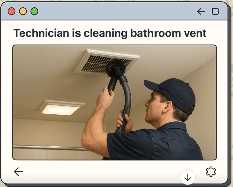 How to Clean a Bathroom Vent