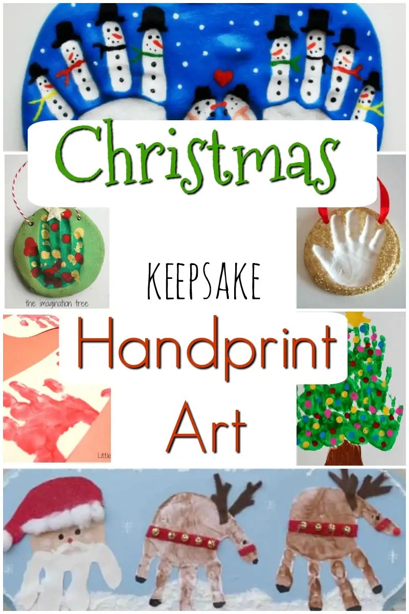 Christmas Handprint Art - How Wee Learn Christmas Handprint Art - How Wee Learn
