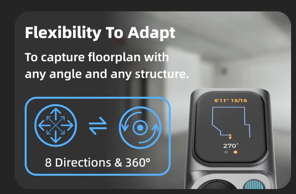 M Cube 01 Smart Planner For Tape Measuring Floor Plans Hozo Design