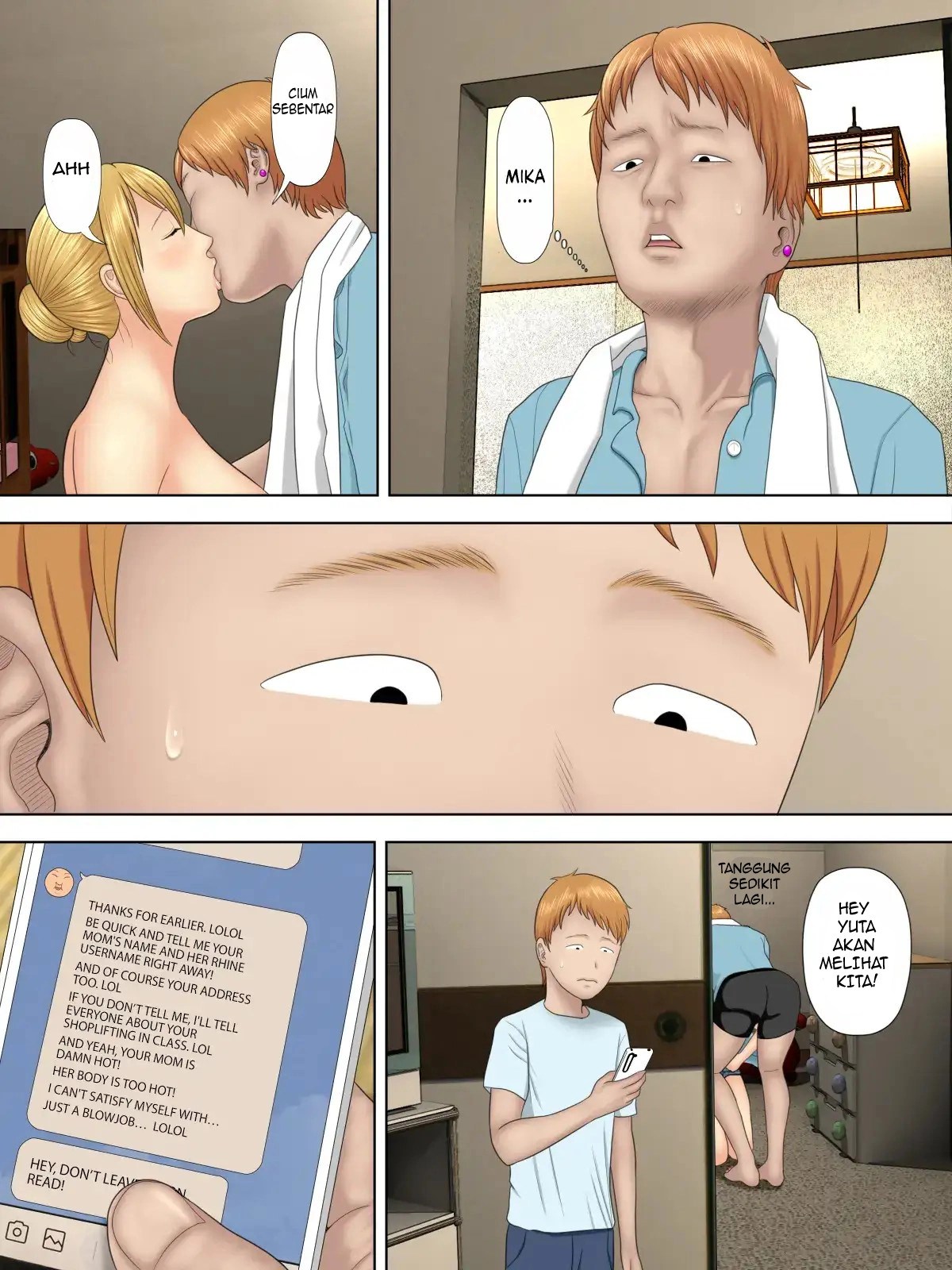 Komik Manbiki Mama to Tencho no Musuko Chapter 2 Halaman 4