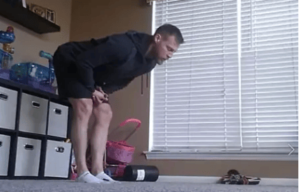 The hamstring stretch ensures appropriate length but also awareness in lifting movements