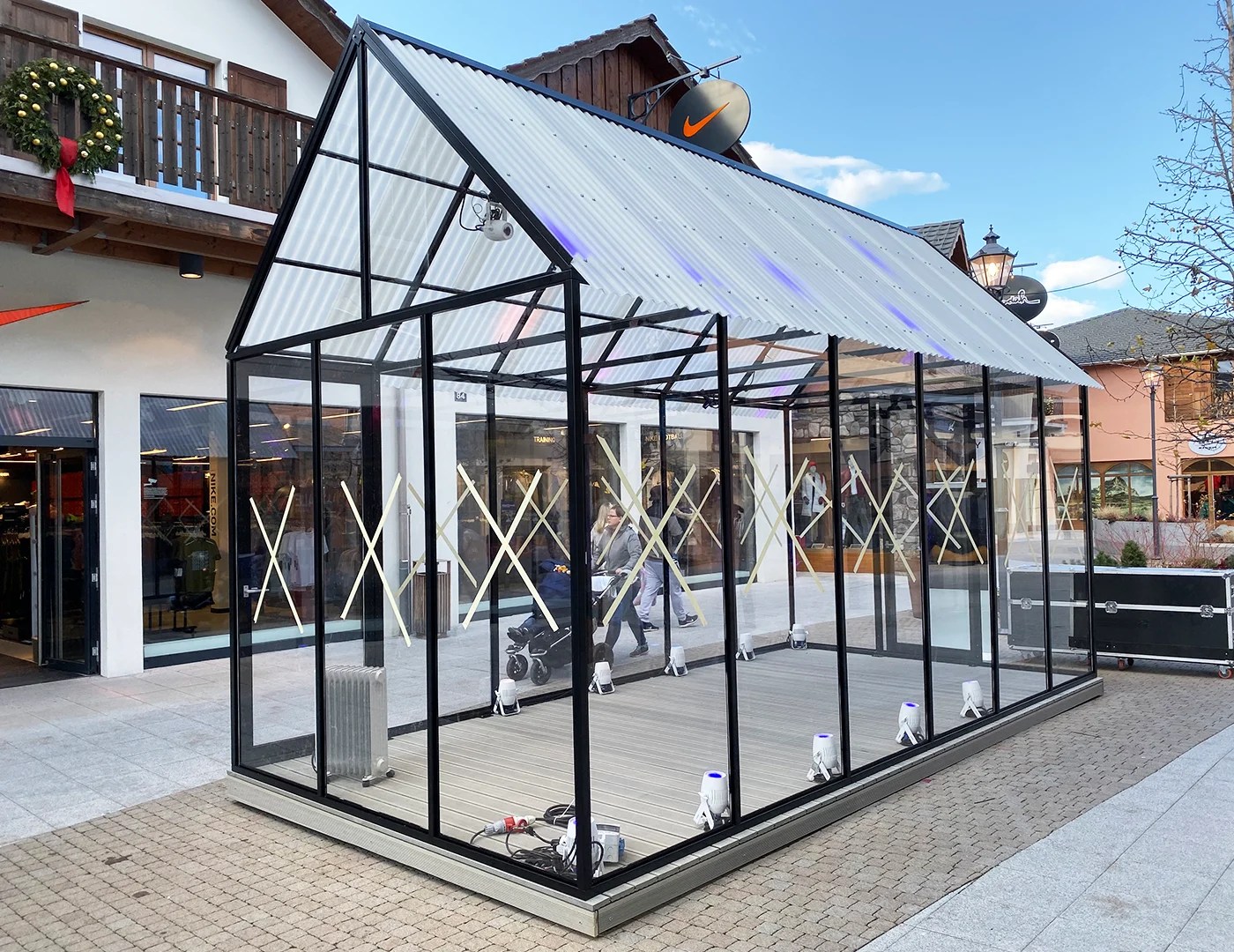 Brandsoul, Gartenhaus Landquart - Messebau und Live Kommunikation - hplus gmbh