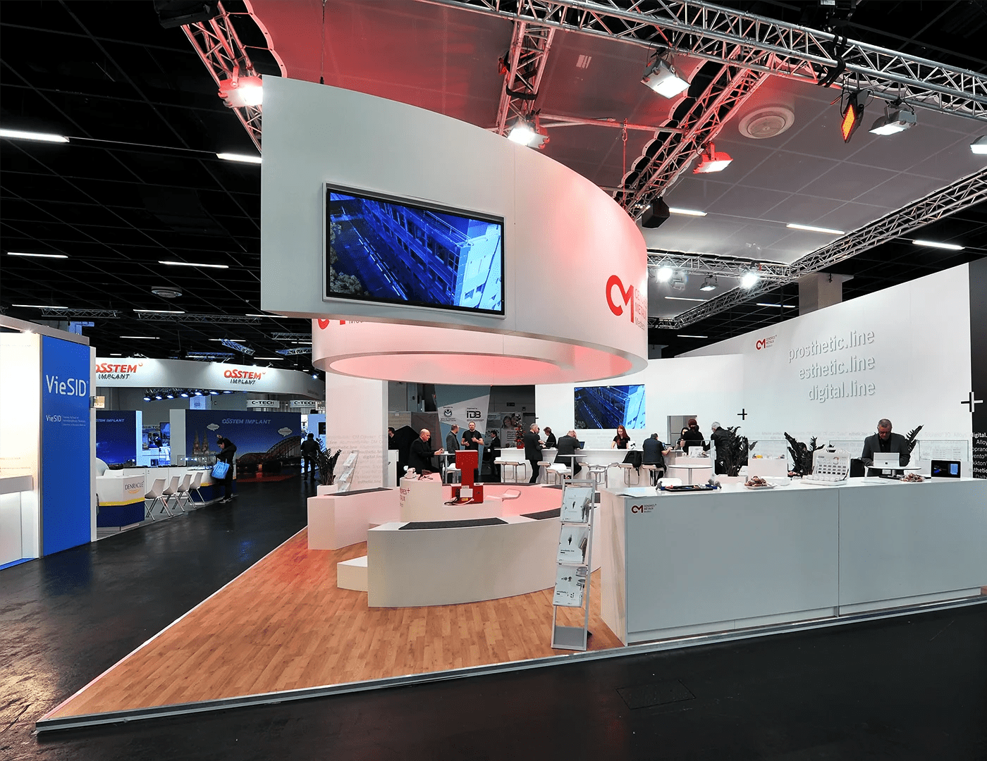 Cendres+Metaux, IDS, hplus gmbh, Messebau