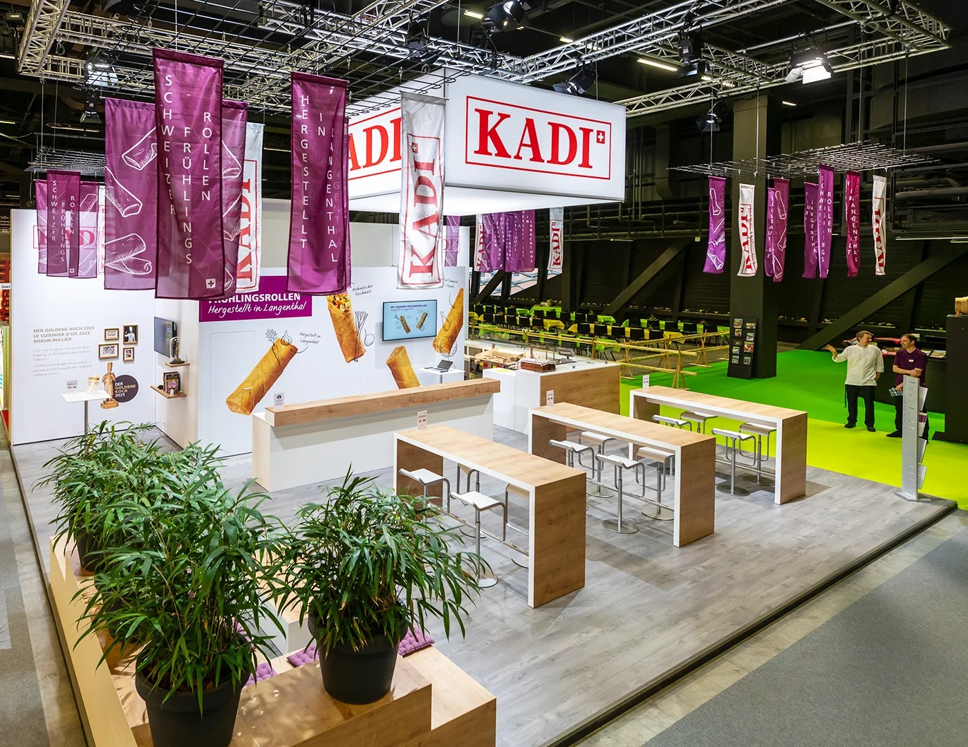 Kadi, IGEHO, hplus gmbh, Messebau