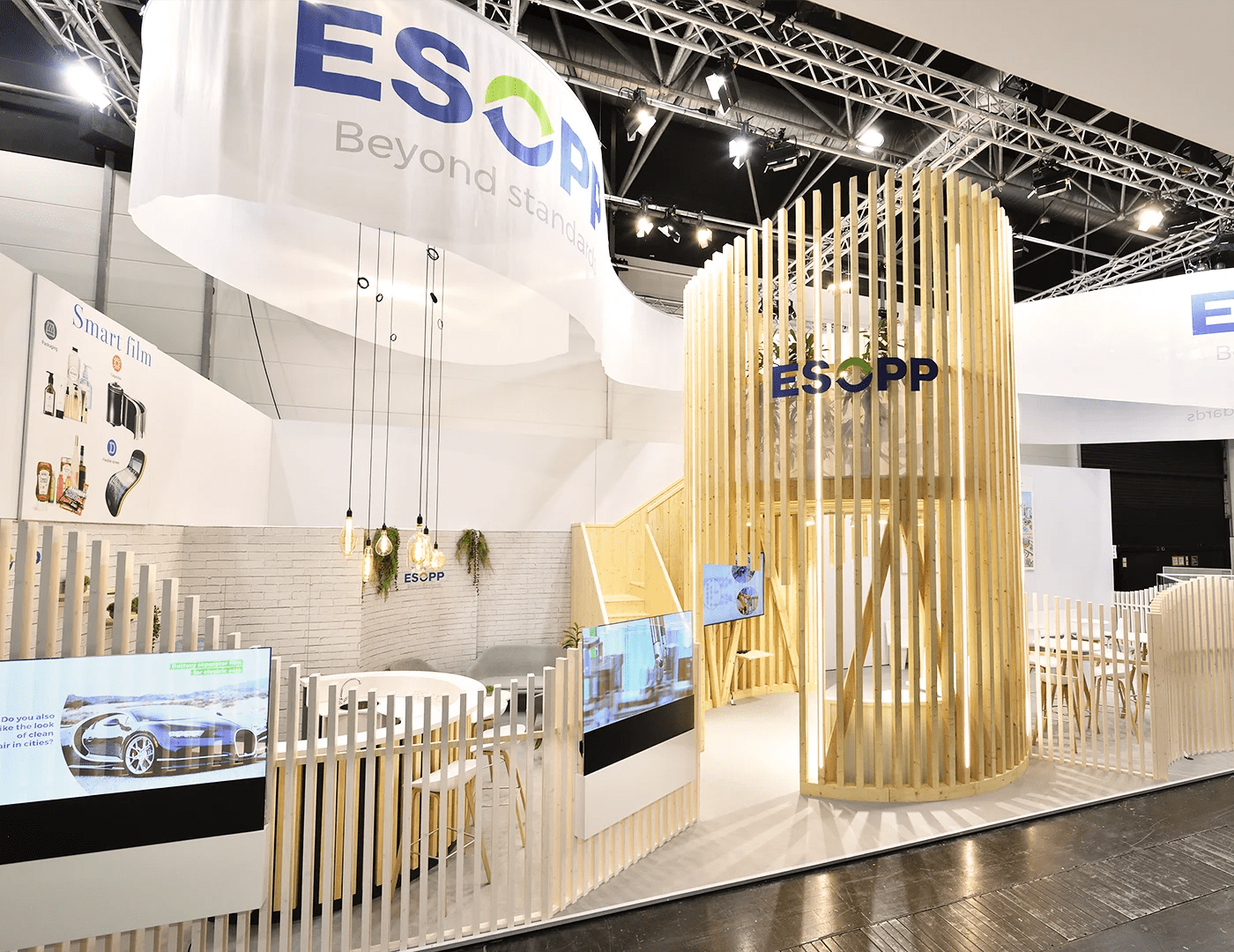 Esopp SA, K Düsseldorf, hplus gmbh, Messebau