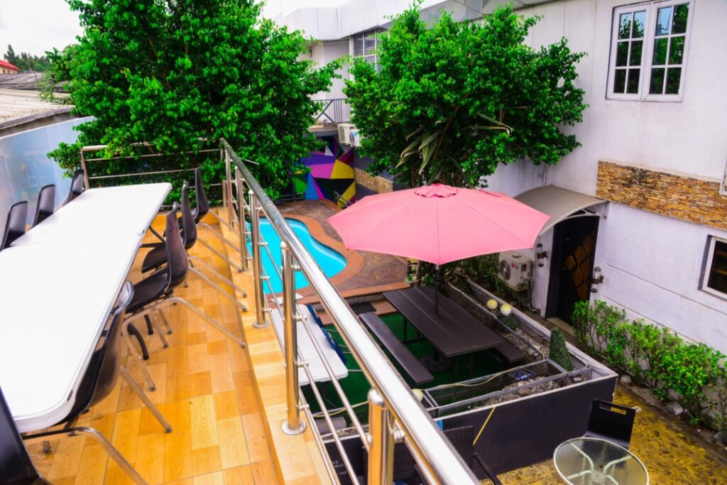 Connecting Lagos Suites - Swimming Pool View