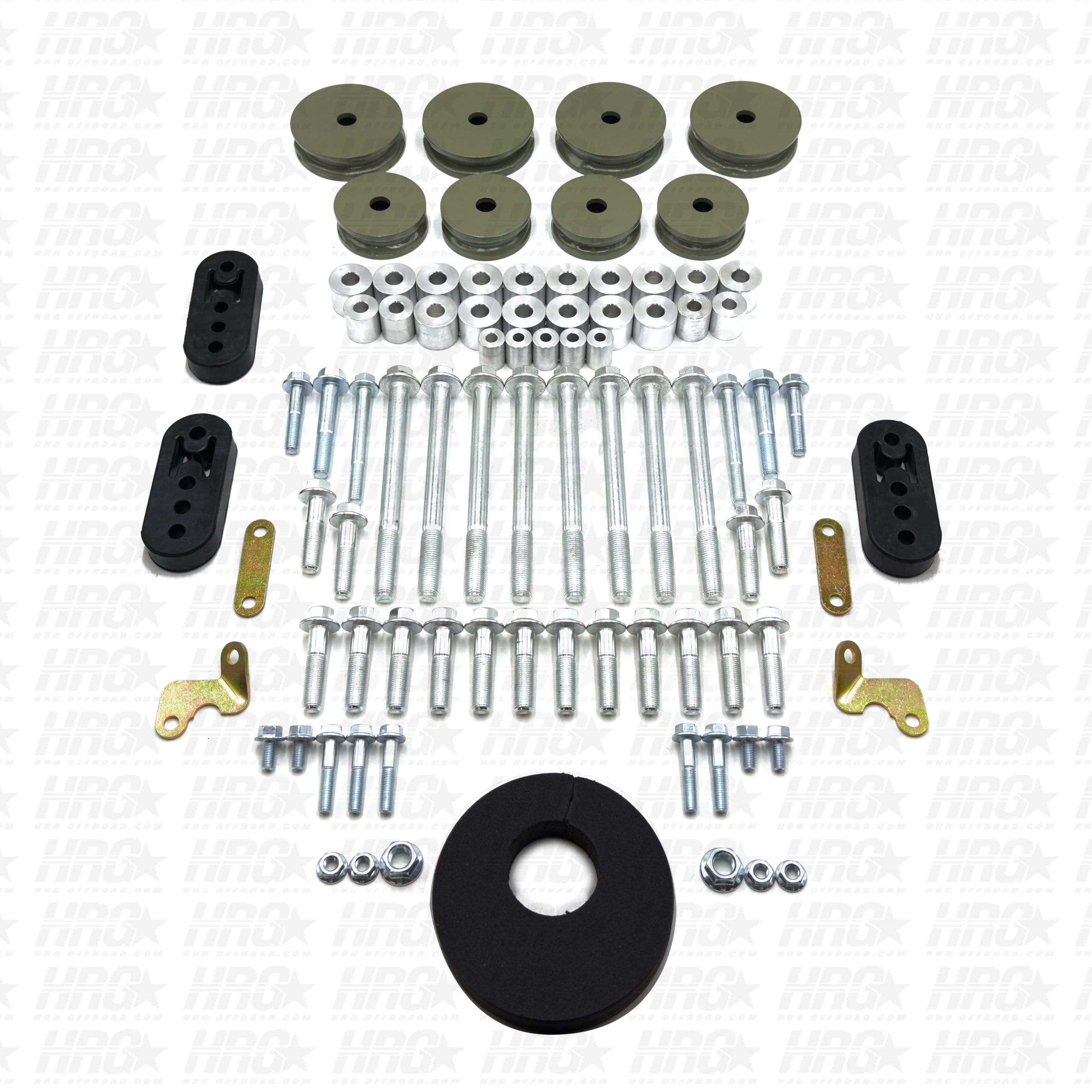 1 INCH (25MM) SUBFRAME KIT FOR 2019-2025 HONDA PASSPORT - HRG Offroad