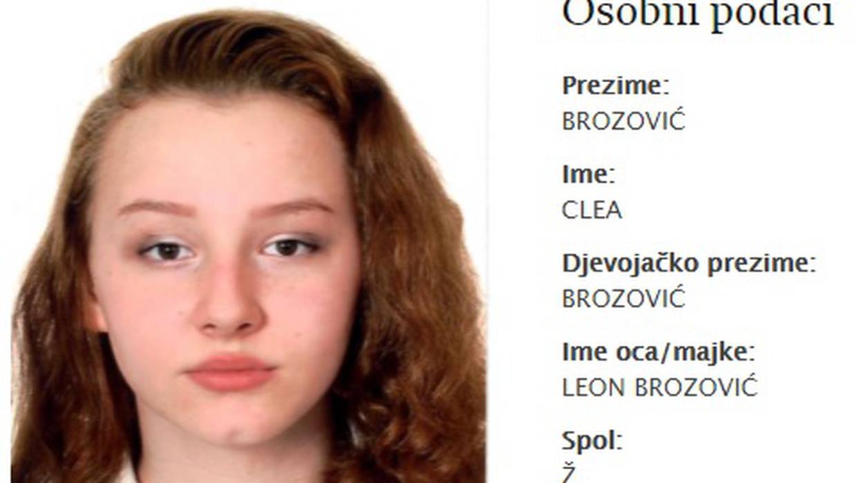 U Frankfurtu nestala 19-godišnja Hrvatica Clea Brozović, obitelj i policija mole za pomoć