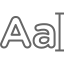 font