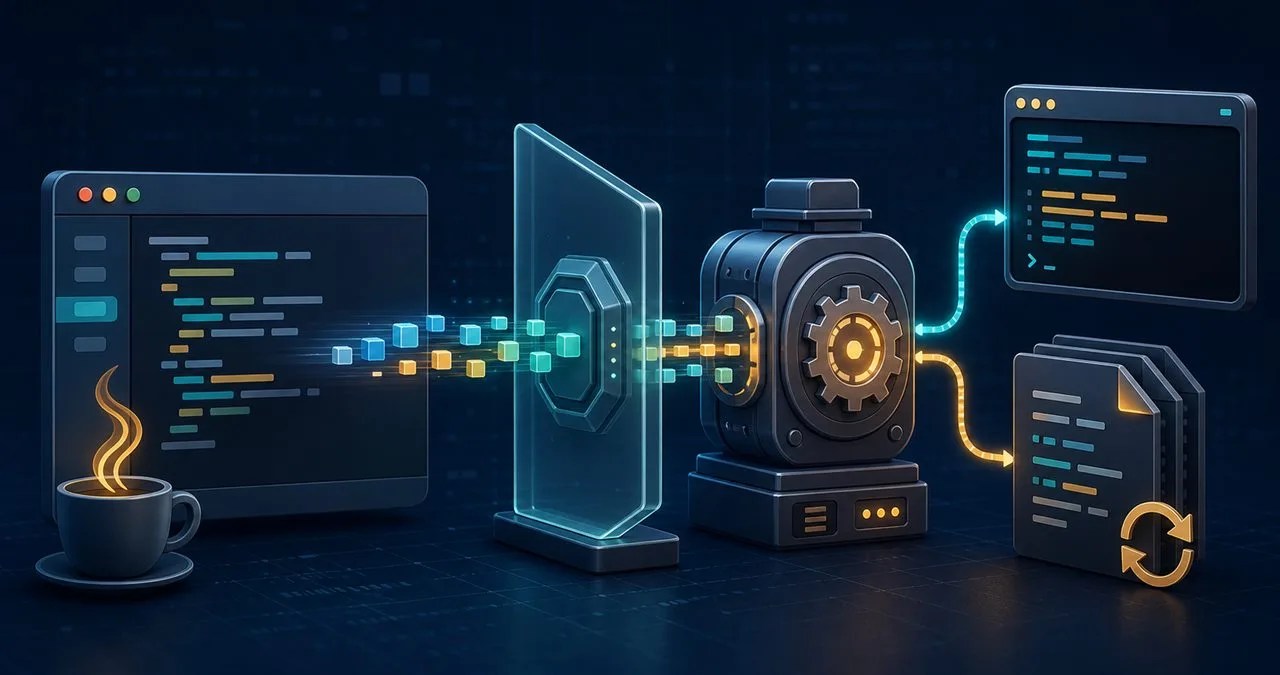 Java 應用程式透過 SLF4J 統一介面將日誌傳送到 Log4j2 主控台與檔案的流程