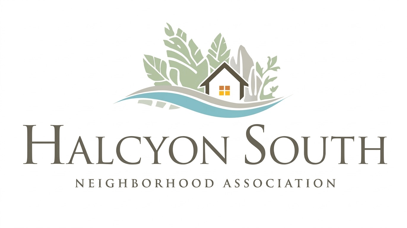 Halcyon South Neighborhood Association Logo