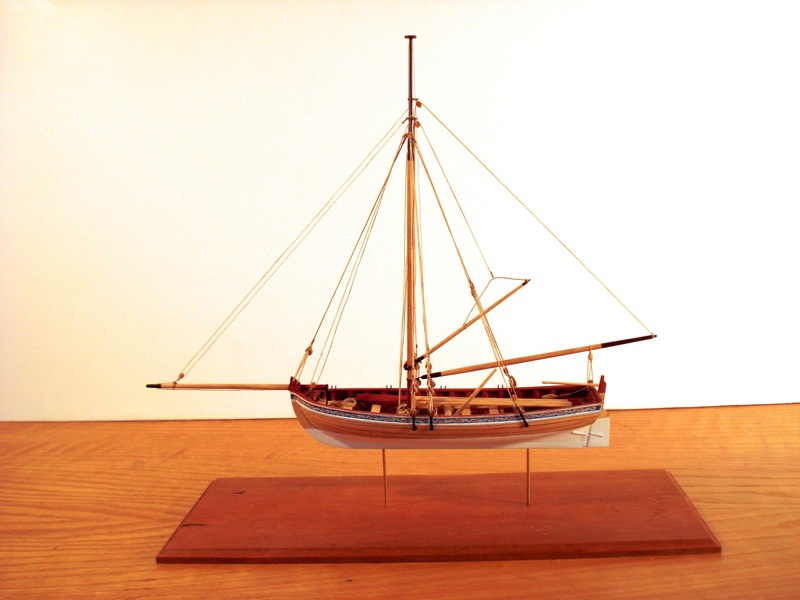 18th Century English Longboat by Clare Hess