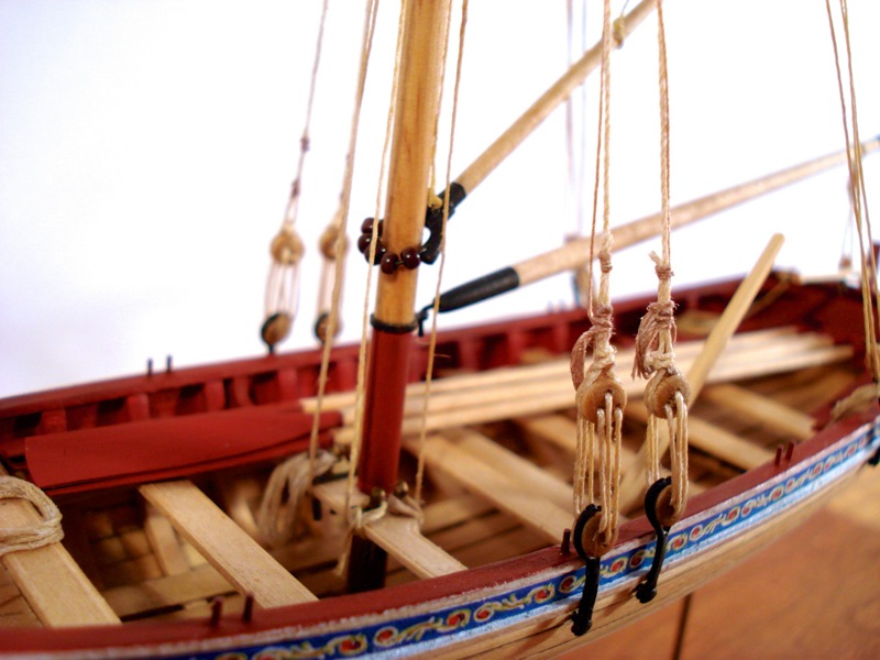 18th Century English Longboat by Clare Hess