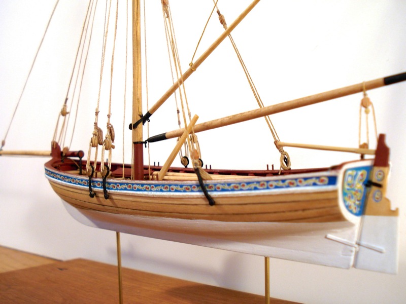18th Century English Longboat by Clare Hess