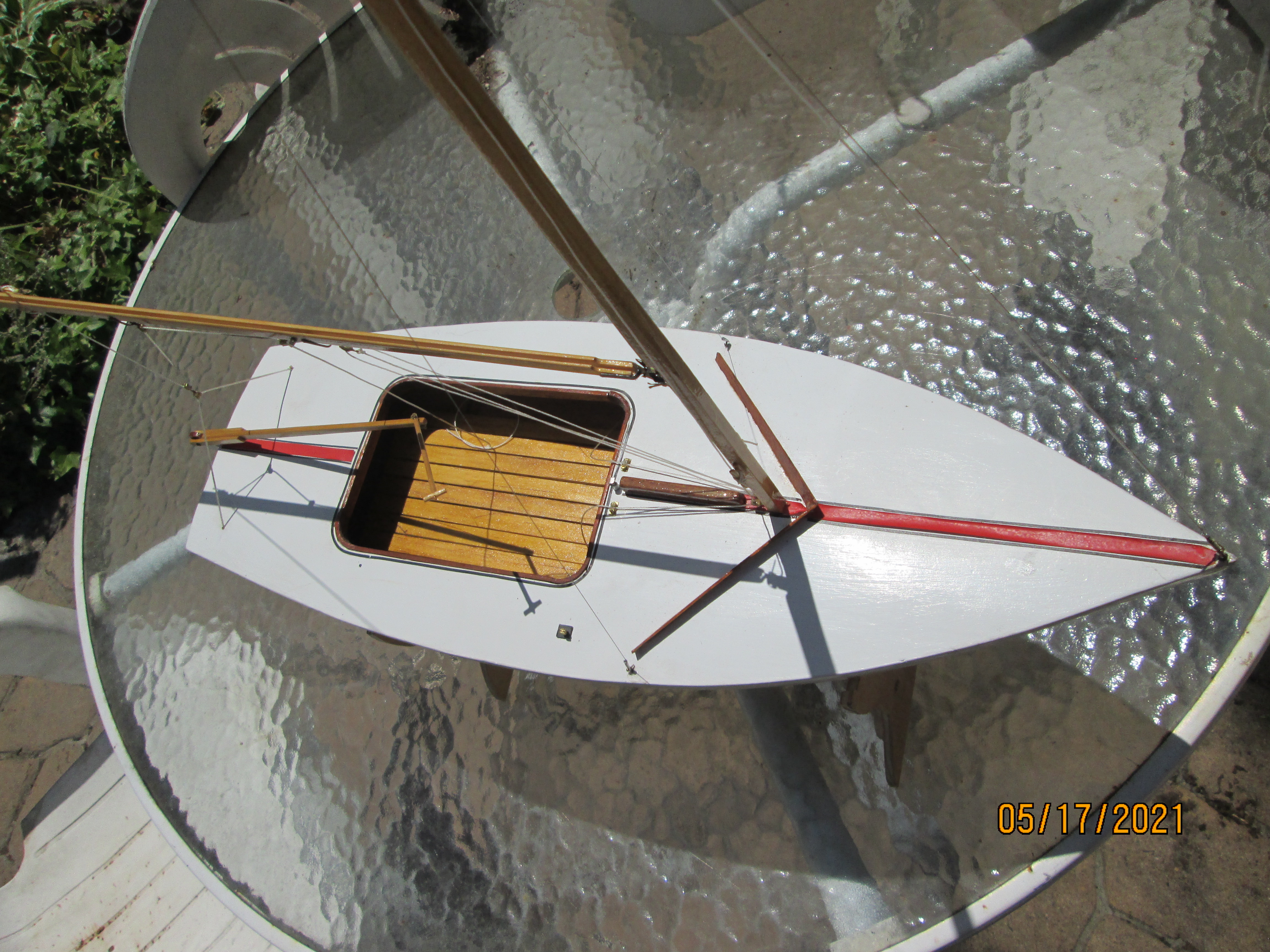 Sailing Skiff by Paul Reck