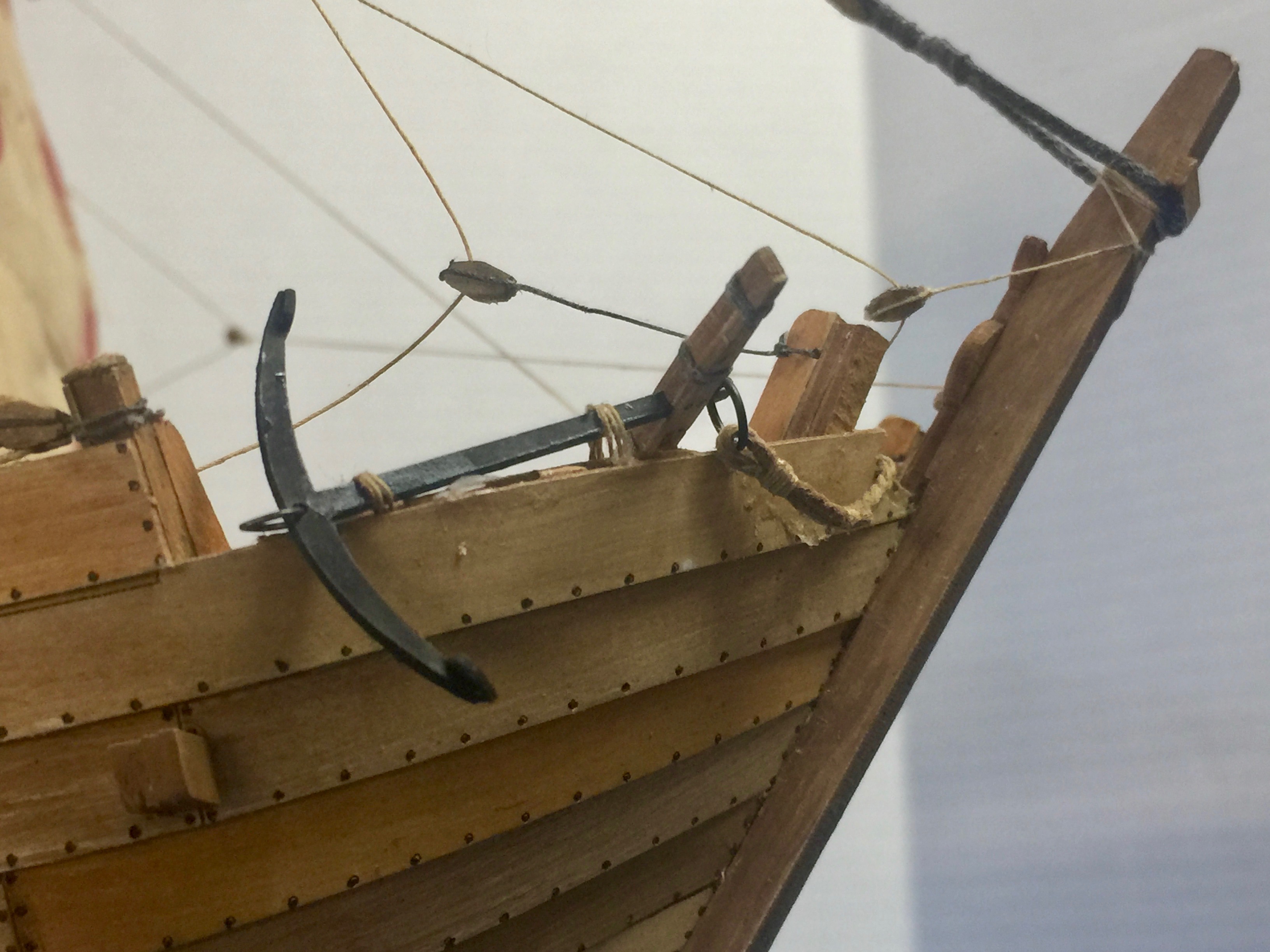 Bremen Cog, 1380 - Card model by Clare Hess