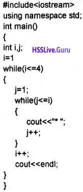 Plus One Computer Science Chapter Wise Questions and Answers Chapter 7 Control Statements 14