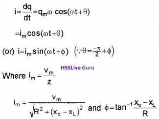 Plus Two Physics Notes Chapter 7 Alternating Current - 30