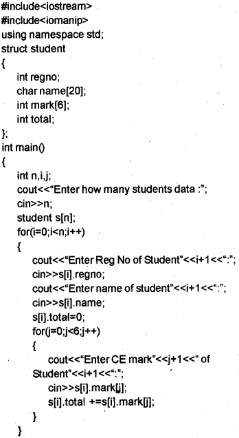 Plus Two Computer Science Chapter Wise Previous Questions Chapter 1 Structures and Pointers 17
