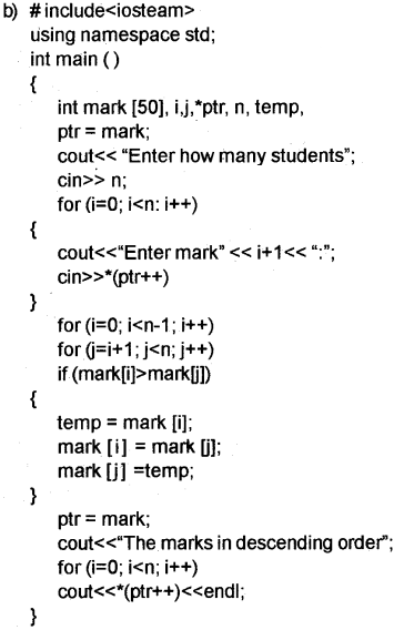 Plus Two Computer Science Chapter Wise Previous Questions Chapter 1 Structures and Pointers 4