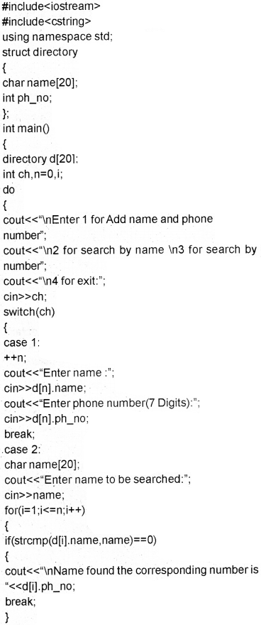 Plus Two Computer Science Chapter Wise Previous Questions Chapter 1 Structures and Pointers 5