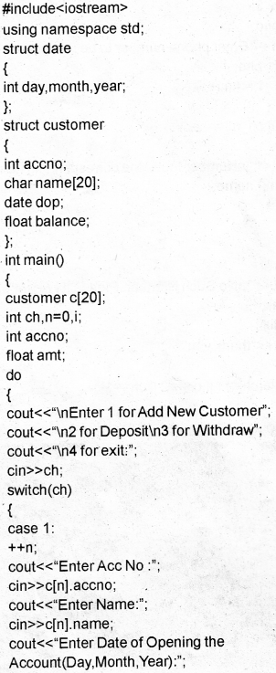 Plus Two Computer Science Chapter Wise Previous Questions Chapter 1 Structures and Pointers 9