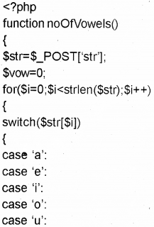 Plus Two Computer Science Chapter Wise Previous Questions Chapter 10 Server Side Scripting Using PHP 17