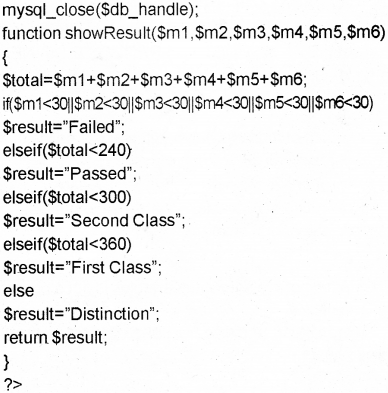 Plus Two Computer Science Chapter Wise Previous Questions Chapter 10 Server Side Scripting Using PHP 28