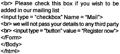 Plus Two Computer Science Chapter Wise Previous Questions Chapter 4 Web Technology 5