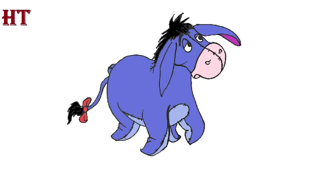 pic Eeyore Cute Winnie The Pooh Drawings how to draw eeyore from winnie the pooh
