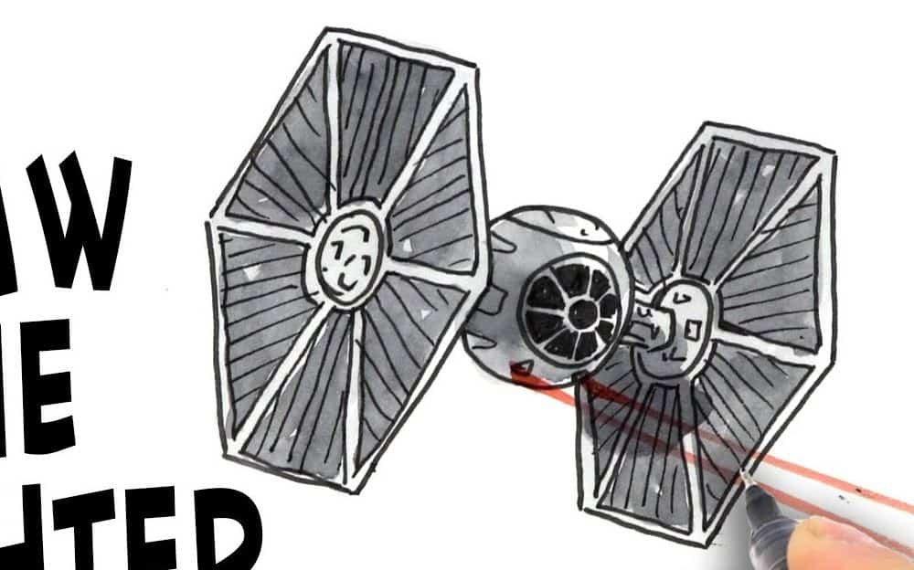 This gives you an idea of what your pinewood derby car will look like from every angle. How To Draw A Tie Fighter Step By Step