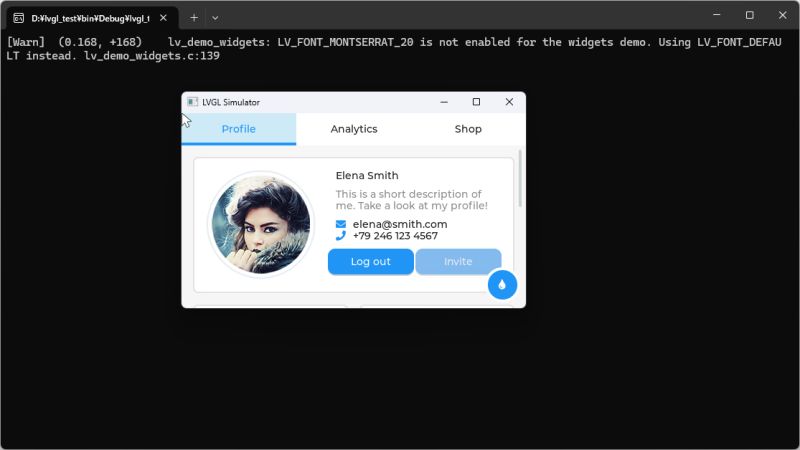 Code Block Lvgl On Windows - Classic Colorful Background - Retina