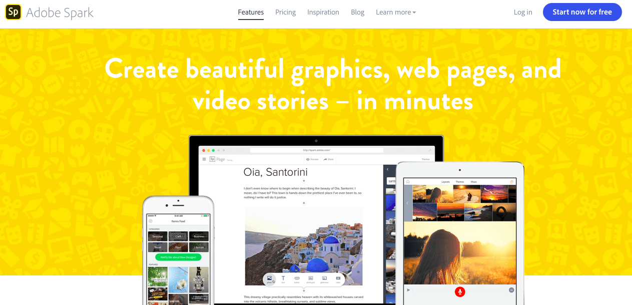 Adobe Spark Review Create Graphics Web Pages And Video Stories Here S Our Verdict
