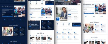 Tech Company Website Template