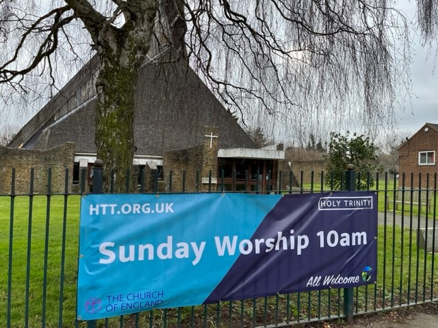 welcome banner inclusive church