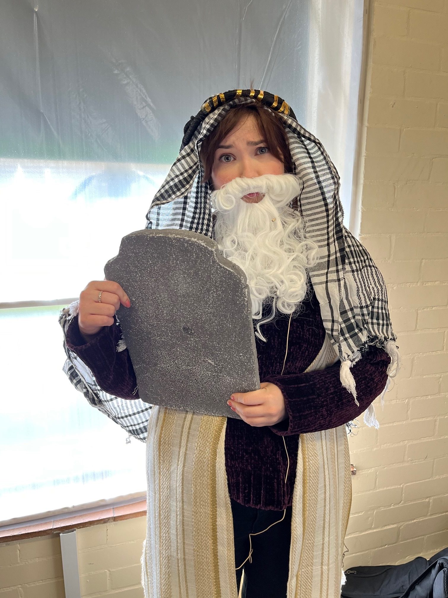 Moses visits our All Age service March 2024