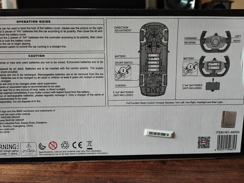 Auto a rc. rastar, bmw m3 en venta en la plata bs.as. g.b.a. sur por