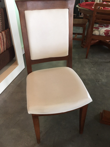 Tornillos para madera o tirafondo. Silla De Algarrobo Macizo Asiento Y Respaldo Tapizados Compra Y Venta