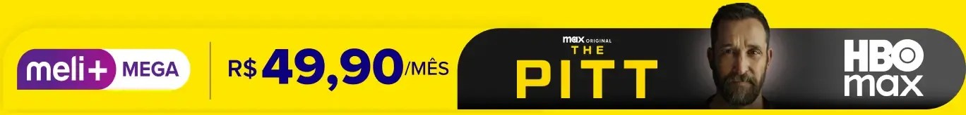 Meli+ MEGA. R$ 49,90 por mês. The Pitt HBO Max. Consulte termos e condições.