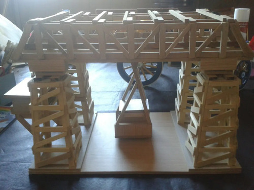 Maqueta Escala Puente Nicolas Avellaneda La Boca Adorno Rega Mercado Libre