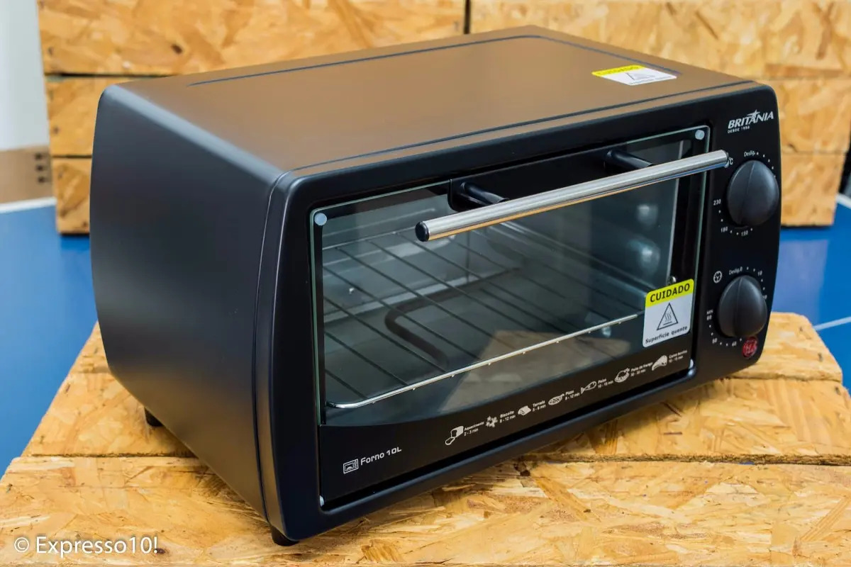 Mini Forno Elétrico Britânia 10l 110v 127v 220v Forninho