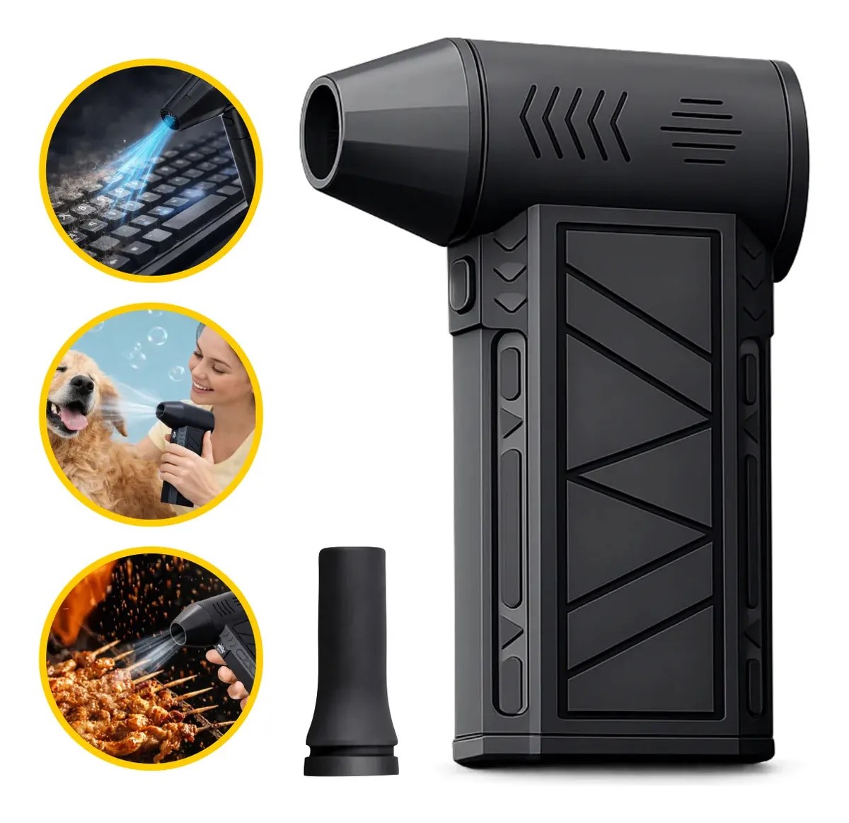 Mini Ventilador Soprador Ar Turbo 130000RPM