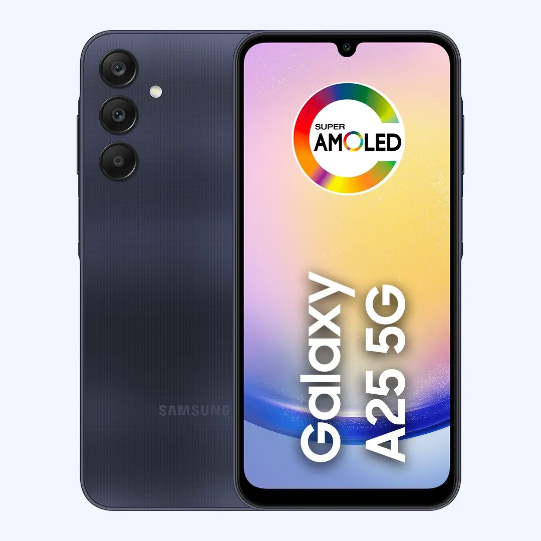 Smartphone Samsung Galaxy A25 5G 256GB 8GB Ram Dual SIM Android 14 Azul-Escuro 6,5”