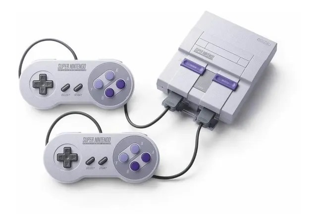 Aprende a hackear la nes y la snes . Nintendo Super Nes Classic Edition 512mb Color Gris Y Violeta Meses Sin Intereses