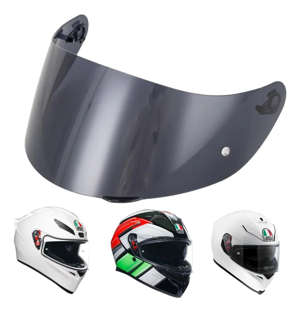 Mica negra para cascos AGV K1 K1S K3SV y K5