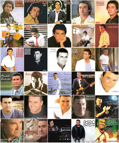 Cds Amado Batista Colecao Completa 28 Discos Parcelamento Sem Juros