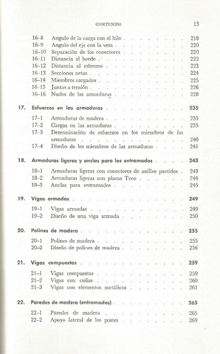 Diseno De Estructuras De Madera 8a Reimp H Parker Mercado Libre