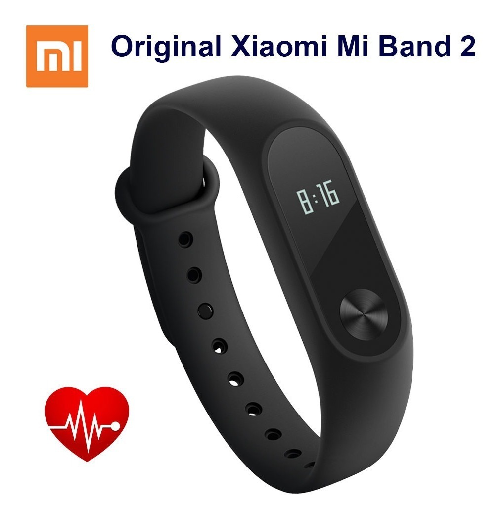 Original Xiaomi Mi Band 2 Pulseira Fitness Smartband