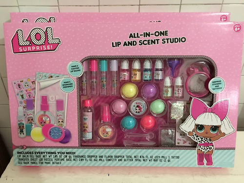 Let's make lol lip balms and lol perfumes with the lol surprise lip. Lol Surprise Lip Scent Studio Super Set Envio Gratis