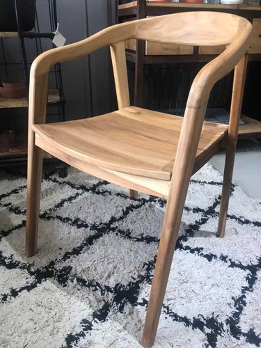 Excelente Sillon Silla Diseno Madera Teca Apto Intemperie Mercado Libre